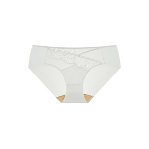 Livary Mio | Lace Silk Mid-Waist Seamless Womens Briefs