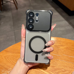 Ốp Điện Thoại Samsung Galaxy Ultra Plus S26 S25 S24 Chất Liệu TPU Mờ Màu Kẹo Ngọt Từ Tính Chống Trượt Chống Sốc Sang Trọng