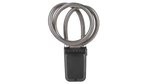 Waterproof Electronic Wire Lock 3xAAA Battery Lasts 1 Year 110dB Alarm Bike Lock Password Outdoor Gate/Shed Security.