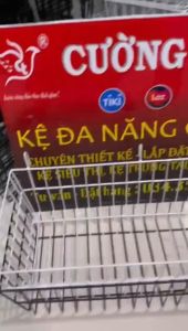 {HÀNG LOẠI DÀY} Giỏ cài lưới sắt - (C120xR160xD250)mm. Rổ treo khung sắt trang trí đựng mỹ phẩm phụ kiện.giá rẻ