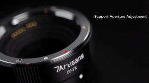 7Artisans EF-FX - Ngàm chuyển lấy nét tự động - Auto Focus siêu nhanh dành cho máy ảnh Fujifilm dùng lens của Canon EF