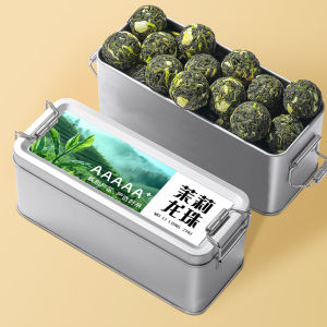 100g Jasmine Dragon Pearl Tea – Strong Aroma Refreshing & Digestive – Ideal for Office Home Use & Gift Giving