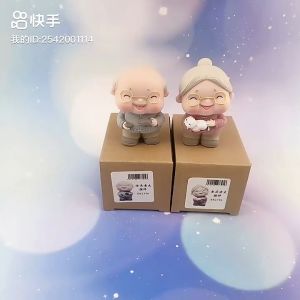 Mô Hình Mini Ông Bà Lão Siêu Dễ Thương Hàng Đẹp Loại 1 | Dùng Trang Trí Tiểu Cảnh Quà Tặng Trang Trí Bàn Làm Việc
