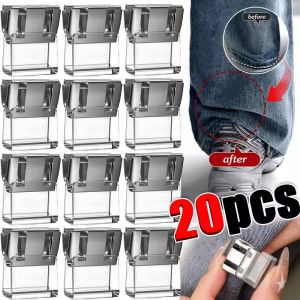 20pcs Pants Leg Anti Drag Floor Clip Pants Leg Shortening Tool Invisible Non Stitching Pants Legs Anti Drag Floor Buckle