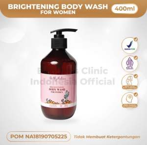 Brightening Body Wash for Woman Benings Clinic by dr. Oky Pratama Benings Skincare