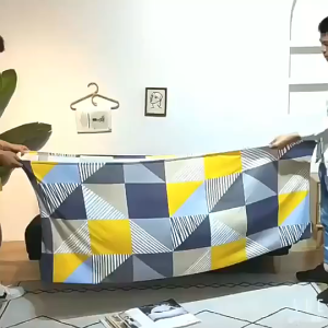 COD +PH Universal Solid Color armless sofa cover stretchable 1 2 3 seater S M L Small sofa cover Seat Cover Slipcover Sala