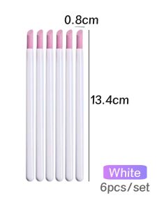 6Pcs/set Nails Art Quartz Grinding Pen Nail Cuticle File Dead Skin Remover UV Gel Polish Manicure Stick Files Accessories Nails