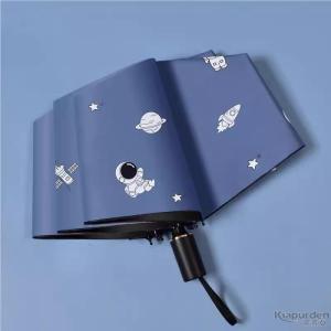 Childrens Umbrella Boys Handsome Special Small Students School Exclusive Internet Famous Boys Manual Three Fold Large