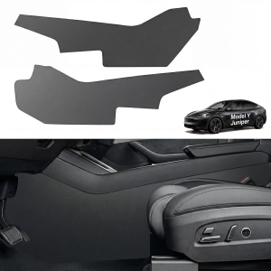 Tesla Model Y/YL Juniper 2025-2026 TPE Center Console Side Kick Pad Anti-Kick Protector