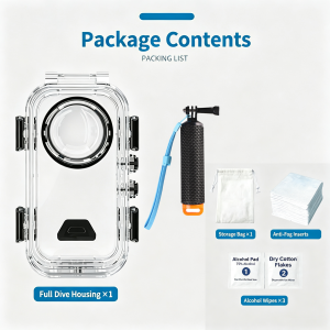 Magnetic Fully Invisible Waterproof Case for Insta360 X6 60M Underwater Protective Diving Housing Shell Cover Camera Accessories
