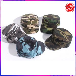 TOPI POLOS PRIA DEWASA KOMANDO ARMY CAP OUTDOOR SPORT TENTARA MILITER HAT Z47
