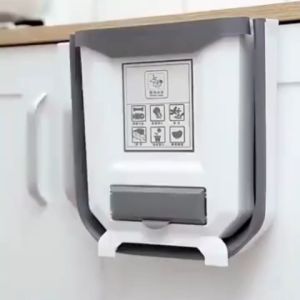 Hanging Cabinet Door Kitchen Flooding Rubbish Din Adjustable Dustbin | Adjustable Dustbin Put On Counter Trash Storage Box