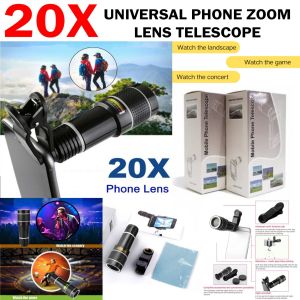 Teleskop Handphone 20x 12x 8x ZOOM Telescope Zoom HP Fokus Jarak Jauh