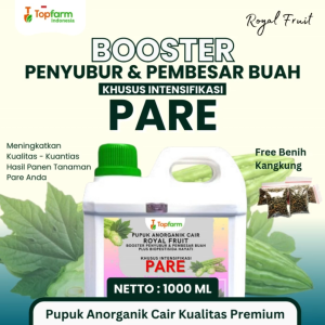 Pupuk Pare Topfarm - Pupuk Pelebat Buah Pare / Pupuk Penyubur Pohon Pare / Booster Pembesar Buah Pare / Pupuk Tanaman Pare Terbaik