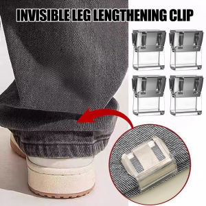 1/5/10Pcs Invisible Leg Shortening Clip Non-slip Pants Edge Clip Used for Anti-drag Pants Hem Fixing Device Seam-free Hidden