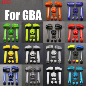 JCD 1 Set High Quality AB Colorful L R Buttons Keypads For Gameboy Advance Buttons Frame For GBA D Pads Power ON OFF Buttons