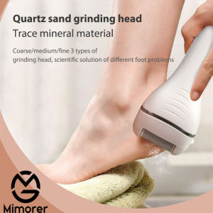 [Malaysian stock]🔥 Electric Callus Remover Foot Grinder Rechargeable Foot File Hard Skin Remover Pedicure Tools for Feet Electronic Callus Shaver Portable Waterproof Pedicure kit for Cracked Heels and Dead Skin Foot Care Foot Scrubber