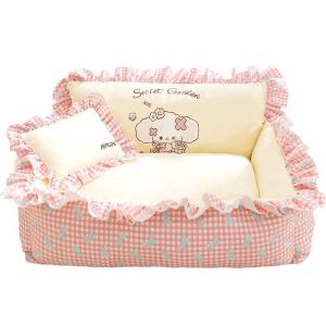 hipidog | Detachable Princess Style Pet Bed All Season Use