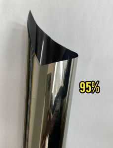 Tinted Kereta Silver Black Tahan Panas UV99% [4 Pintu Siap Potong] Window Film Auto Film 隔热膜☀️
