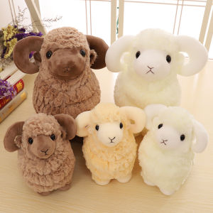 27-45cm Lovely Sheep Stuffed Plush Toy Lamb Doll Sleep Pillow Stuffed Animal Dolls Home Decor Gift for Girlfriend Toys for Kids Girl