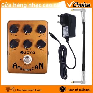 Bàn Đạp Hiệu Ứng Đàn Guitar JOYO JF-14 - Metal Overdrive Từ Âm Thanh Sạch Đến Âm Thanh Mạnh Mẽ Mô Phỏng Bộ Khuếch Đại Phích Cắm EU