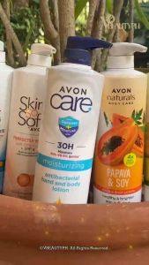 AVON Care SSS Naturals Hand & Body Jumbo Lotions 720 mL