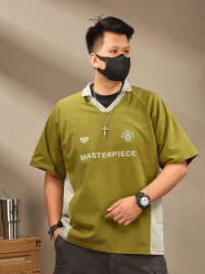 Áo Thun Nam Cổ Polo in Họa Tiết Phong Cách Mỹ Mùa Hè DSquare Second Power Cổ Tròn Tay Ngắn Thường Ngày Thoáng Khí Chống Nắng