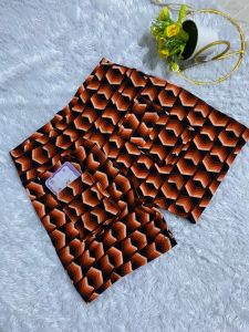 YanSha Celana Mini Kantong Motif Celana Olahraga Indoor & Oudoor