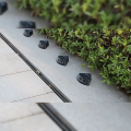Lampu Solar Tangga Tahan Air LED Step Light Outdoor Waterproof Solar Powered For Garden Fence Deck Lighting. 