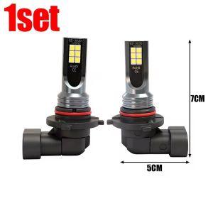 2PCS H11 H8 LED Fog Light Bulb 3030 12SMD 24W 1200LM 6500K White Car Motorcycle Headlight High Penetration Driving Lamp DC 9V-36V