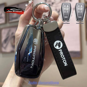 Proton smart car key case suitable For X50 S70 X90 S90 shell Proton keychain gradient color keychain