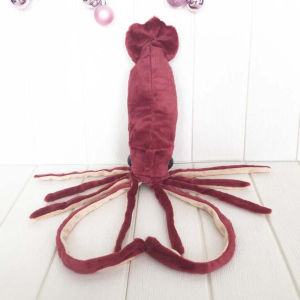 Red Octopus Children Plush Stuffed Toy