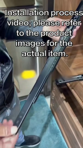 【1 Pair】Black Heavy Duty Drawer Slides - 3-Section Full Extension Ball Bearing Guides Fast delivery COD