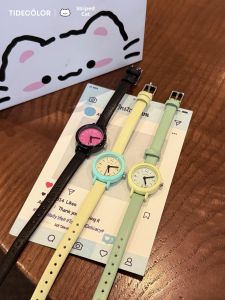 Tide color | Cute Cat Pattern Girls Watch