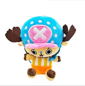 Bandai | HOT Anime 25cm OnePiece Plush Toys Cartoon Figure Luffy Chopper Ace Roronoa Zoro Cute Stuffed Doll Kids Xmas Gifts Birthday