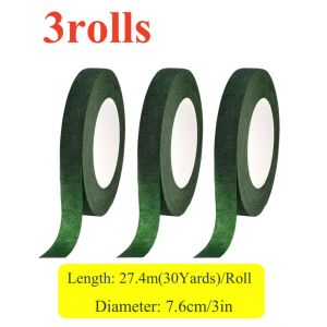 Băng Dính Hoa 30 Thước 1.2cm Băng Dính Hoa Dùng Để Quấn Thân Hoa Và Làm Đồ Thủ Công Hoa Gói 1-10 Cuộn Vật Liệu Trang Trí Bó Hoa Cưới