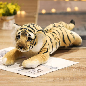 Adorable Plush Toy Tiger Doll Leopard Snow Leopard Lion Cheetah Zodiac Tiger Doll Soft Stuffed Animal Toys for All Ages