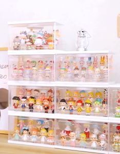 【Ready Stock】Transparent Toy Display Storage Box Suitable for Figures/Pop Mart/Lego/Dolls