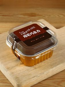 Ice Mountain Magma Chocolate Cake Volcano Tiramisu Dessert Western Pastries Box Sticker Baking DIY Kitchen Cooking Tools