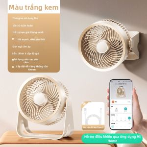 KUMENG | Quạt Điều Hòa Mini Thông Minh BOW Kết Nối App Mi Home Gió Lạnh 16°C Tích Điện 18h Dạng Kẹp Đa Năng