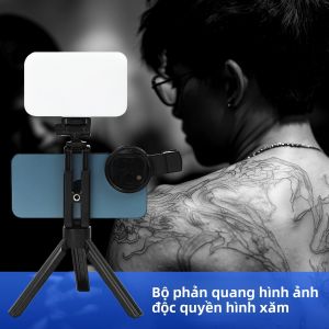Đèn Chụp Ảnh Hình Xăm LED 52mm Với Bộ Lọc Phân Cực Tròn CPL Giúp Giảm Ánh Sáng Phản Chiếu Tương Thích Với Mọi Ống Kính Điện Thoại Di Động