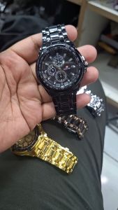 Jam Tangan Pria Rantai Stainless Steel SA249 Sporty Mewah