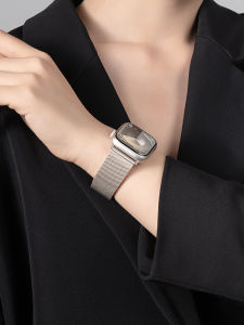 Metal Sport Bracelet for Apple Watch S11 iWatch11 Watch Band Apple Watch 9 S8 New Model S10 Double Buckle Milanese S7 Summer Mens