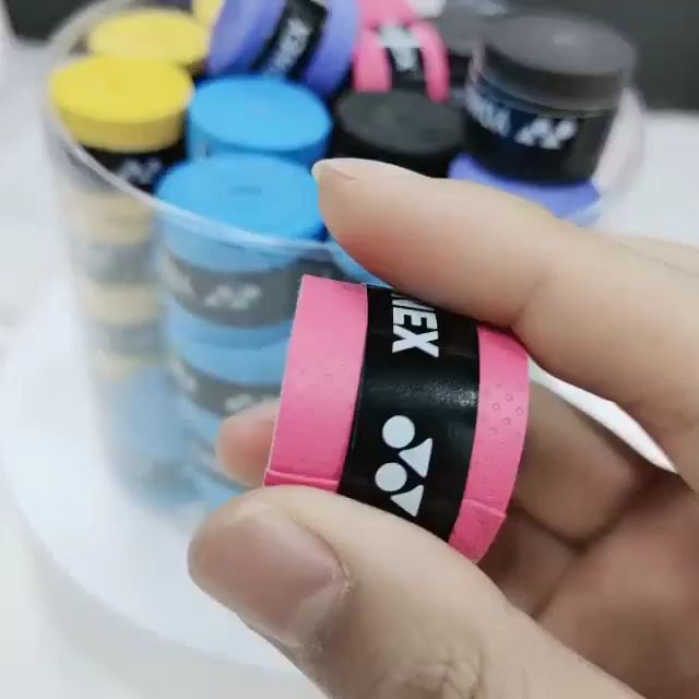 YONEX กล้องลื่นการลื่นไถลระบายอากาศ การใช้แขนเทนนิสเทปไม่ได้ ประกาศยอดฮิตสำหรับกีฬาแขนเหงื่อกับแขนเทนนิสเทปไม้แบดมินตัน