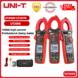UNI-T UT206B/UT207B/UT208B คลัมเมตาเซ็นเซอร์มาตรฐาน ลดรูปแบบ VFC สำหรับ DC/AC คอมพิวเตอร์ แรงดันไฟฟ้าช่วงอัตโนมัติ-ช่วงอัตโนมัติ