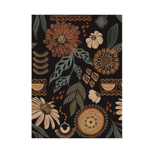 【80 Designs】PVC Waterproof Wallpaper Self-adhesive Floral Wallpaper Sticker for Bedroom Livingroom Home Decor