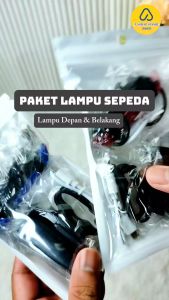 PROMO Lampu Sepeda Depan Belakang / LAMPU SEPEDA DEPAN /LAMPU SEPEDA BELAKANG