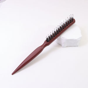 JIUDUOLAN | Pig Hair Styling Comb for Volume and Curl 3 Rows