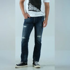 Bombboogie Celana Jeans Pria Skinny J9 Series Medium Blue 43KJ9B3ML