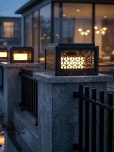 QIANQIU | Outdoor Waterproof Garden Post Light